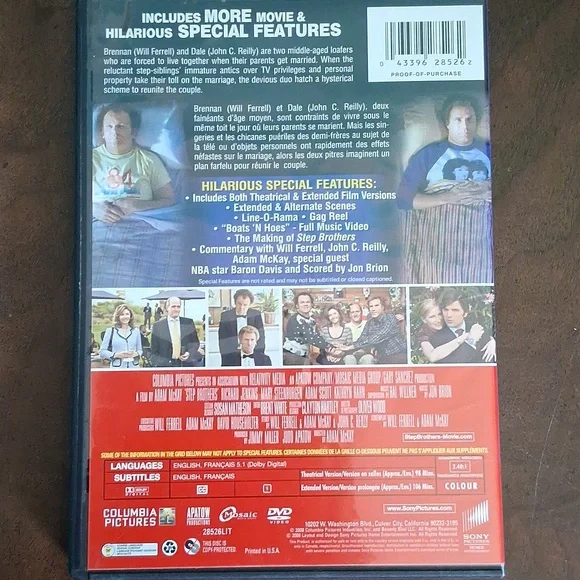 Step Brothers  DVD - Picture 2 of 4